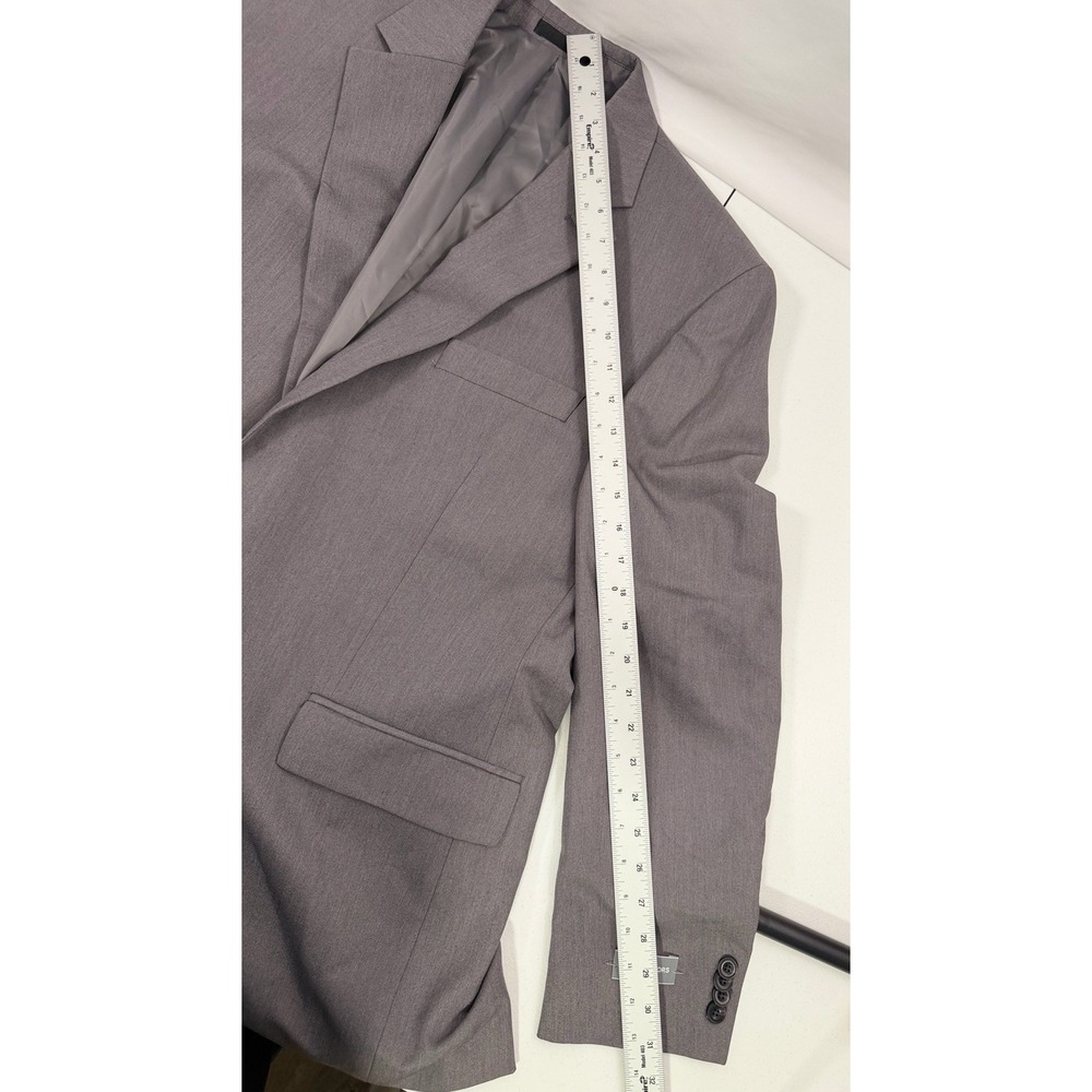 Michael Kors Men's Suit Jacket Grey 44 R Designer 2 Button Suit Jacket Classy - Picture 6 of 10